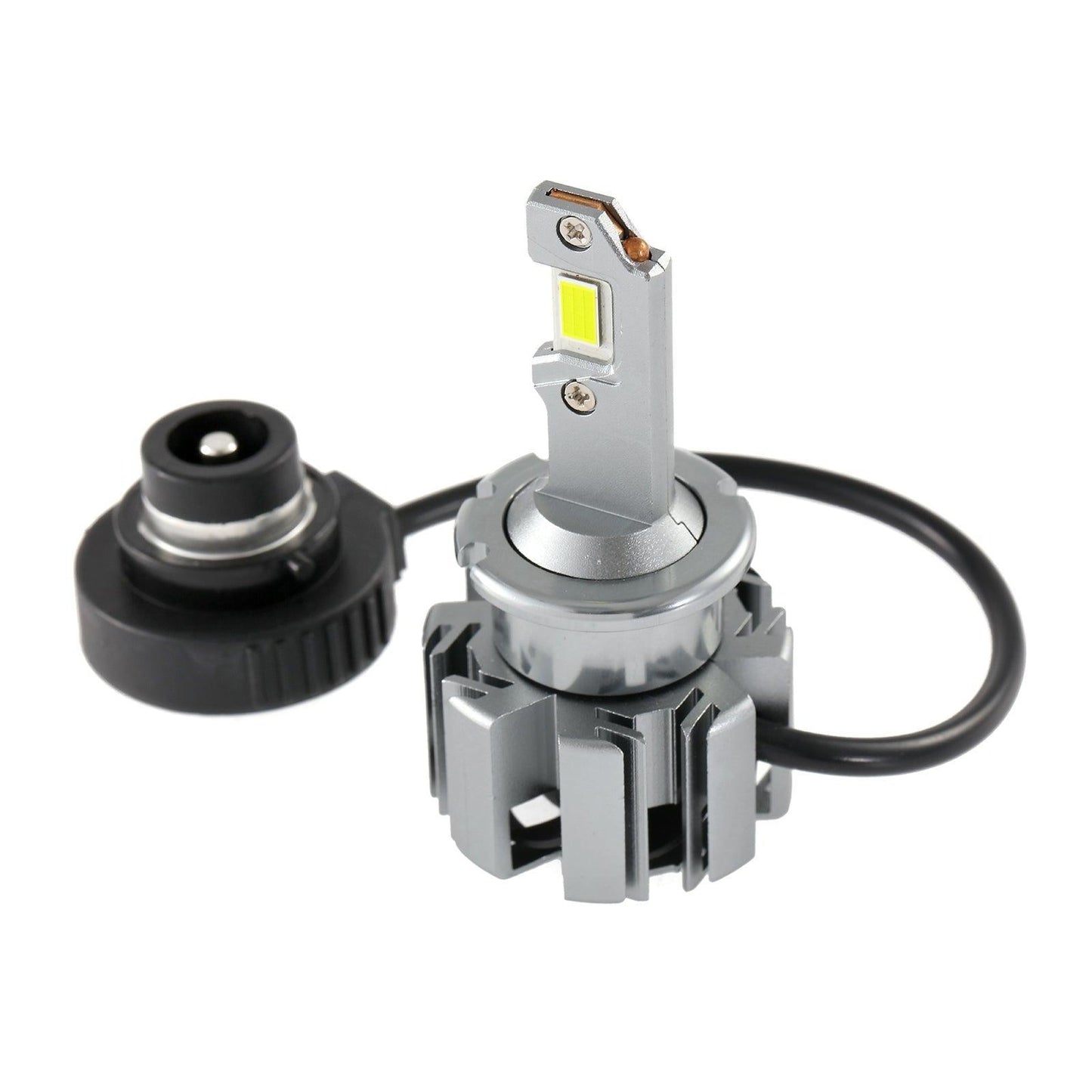For 2007-2008 Mercedes-Benz SL550 with HID headlamps LED Light Bulbs High Low Beam Bundle