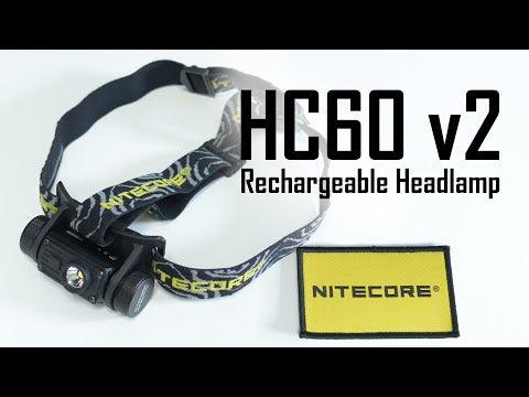 Headlamp Nitecore HC60 V2, 1200 lm - SPEED LIGHT
