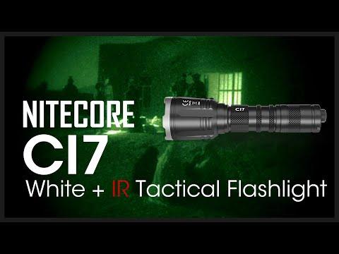 IR flashlight Nitecore CI7, 2500 lm / 7000 mW - SPEED LIGHT