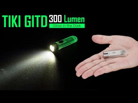 Key ring lamp Nitecore TIKI GITD, 300 lm - SPEED LIGHT