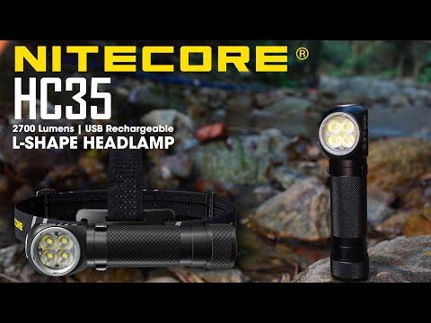 Headlamp Nitecore HC35, 2700 lm - SPEED LIGHT