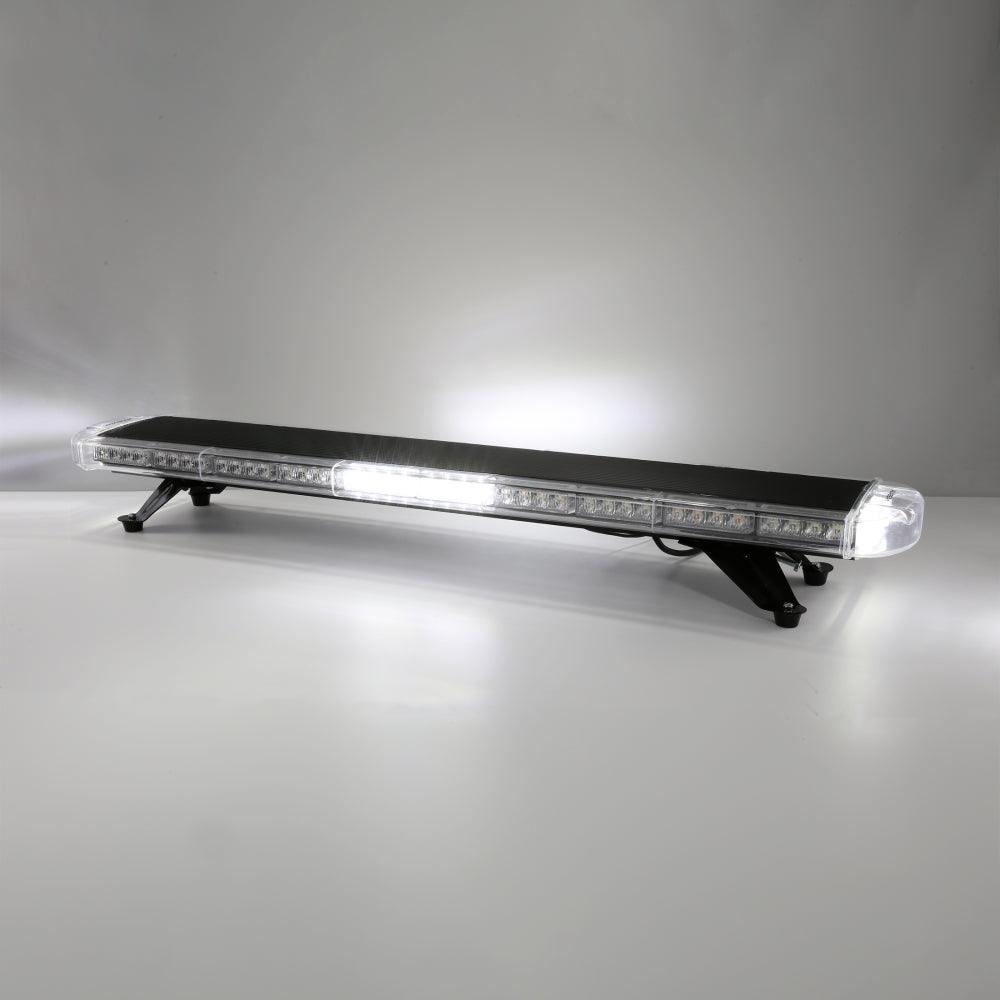 47 Inch Rooftop Strobe Flashing Light Bar with Mounting Brackets 20 Flashing Modes Emergency Safety Warning Caution Beacon Lights