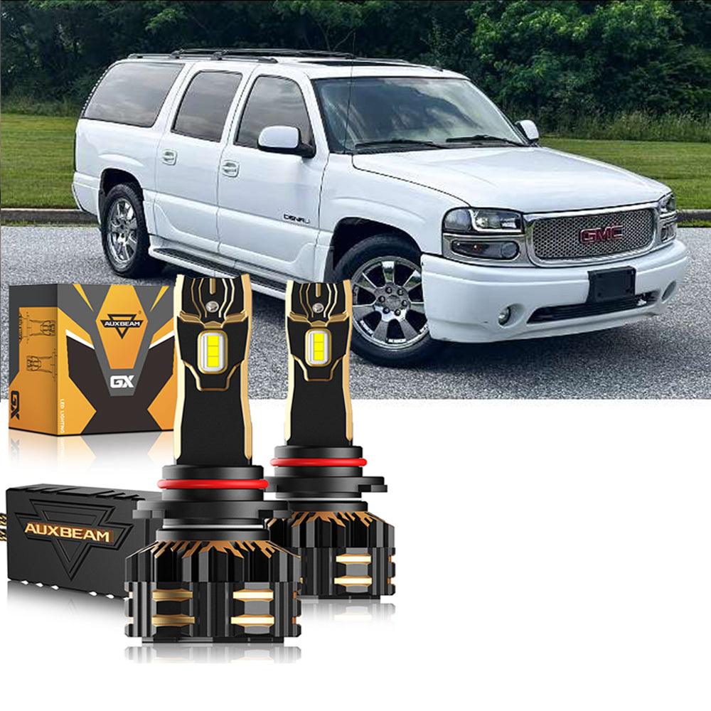 Para GMC Yukon XL 2002-2006 1500 9005 9006 Paquete de bombillas LED para faros delanteros