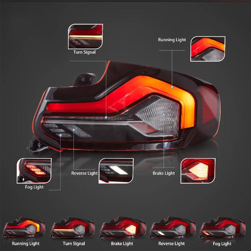 LED Tail Lights Assemly With Start-up Animation Effect (Pre-order) For 2014-2021 BMW 2 Series (F22 F23) M2 (F87)
