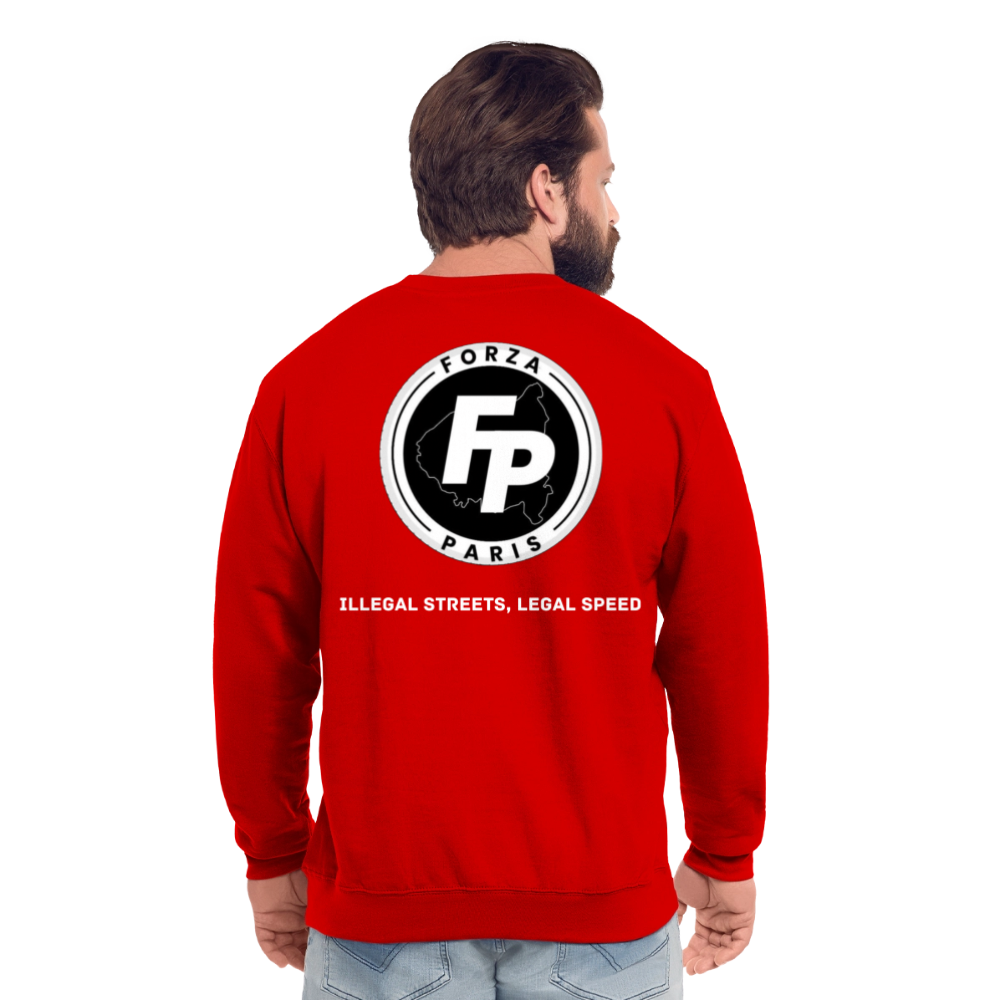 Sweat-shirt Unisex - rouge