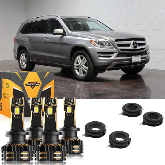 Paquete de bombillas LED para faros delanteros Mercedes Benz GL350 H7 2015