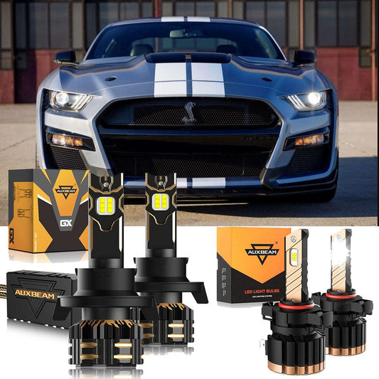 Para Ford Mustang Shelby GT500 H13 2007-2012 Bombillas de faros LED