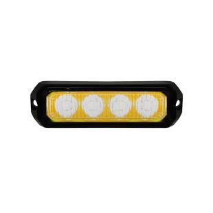 Feu p←n←trant orange 4 leds