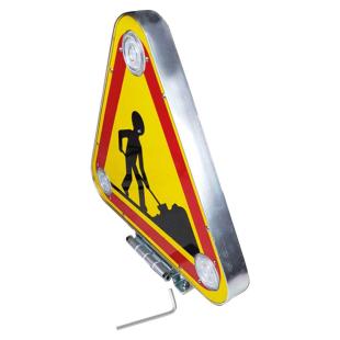 Triflash LED 500 mm Aluminum