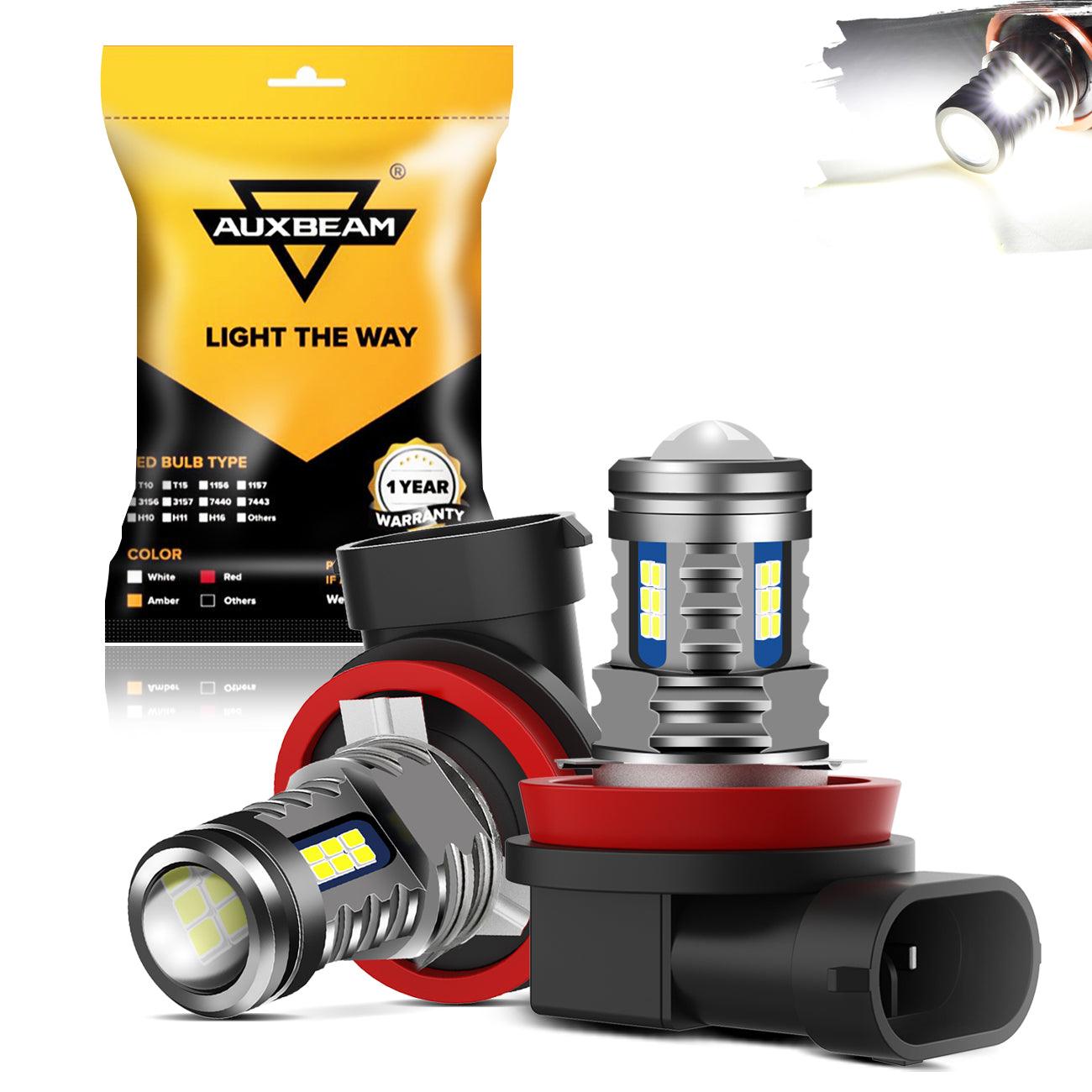 🔥(2pcs/set) H11/H8/H9/H16JP Y2 Series 3-Sides Cool White LED Fog Light/DRL