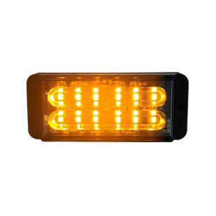 Feu de p←n←tration orange 2 rang←es de leds