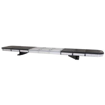 Rampe gyrophare led oranges extra-plate avec centre illumin←