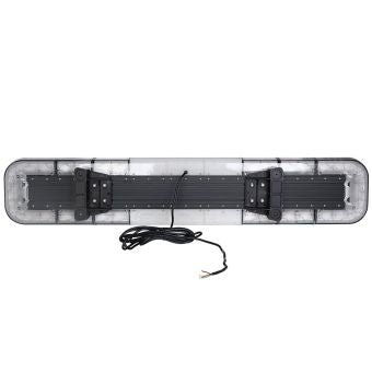Rampe gyrophare led oranges extra-plate avec centre illumin←