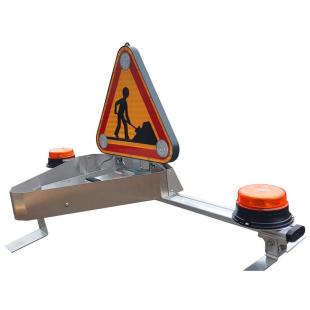 500 mm Triflash Bar and Rotating Beacons with Electric Lifting