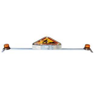 Barre Triflash 700 mm et gyrophares - Relevage ←lectrique