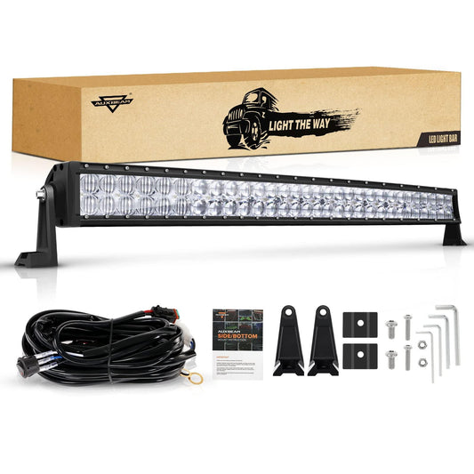 5D Series 42 Inch Combo Beam Dual Row Curved Off Road LED Light Bar