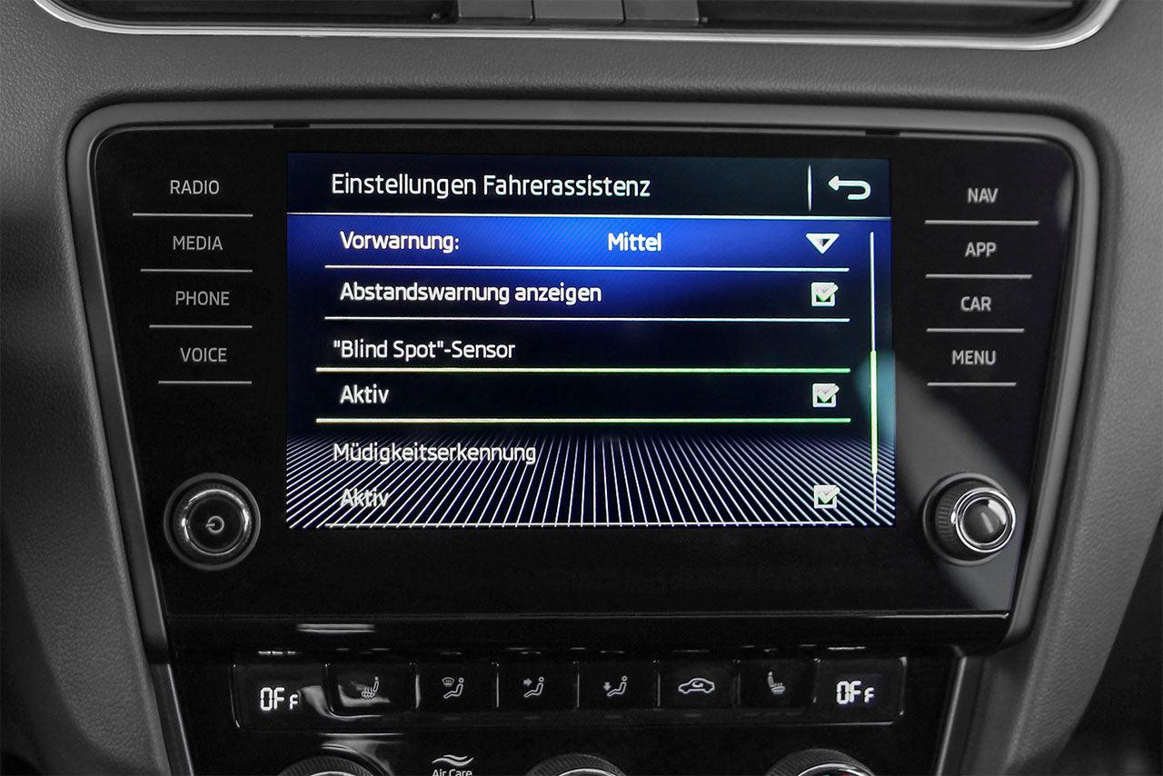 Side Assist incl. Rear Traffic Alert for Skoda Superb 3V - SPEED LIGHT