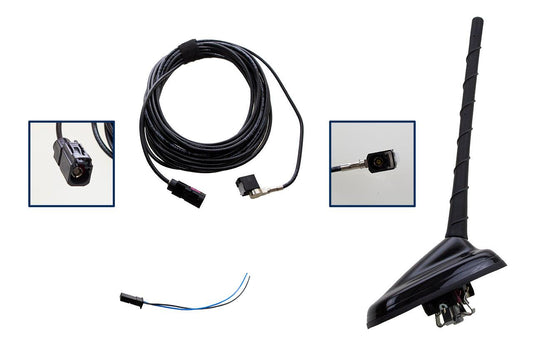 Retrofit kit DAB, DAB+ roof antenna for VW, Seat, Skoda MQB - SPEED LIGHT