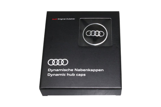 Original dynamic hub caps for Audi - SPEED LIGHT