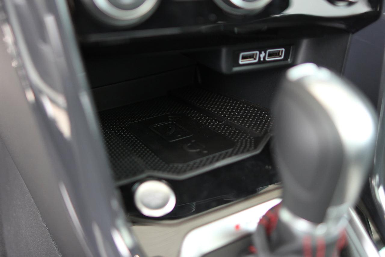 Complete set Phone Box inductive charging for VW T-Roc A11, D11, AC7, AC8 - SPEED LIGHT