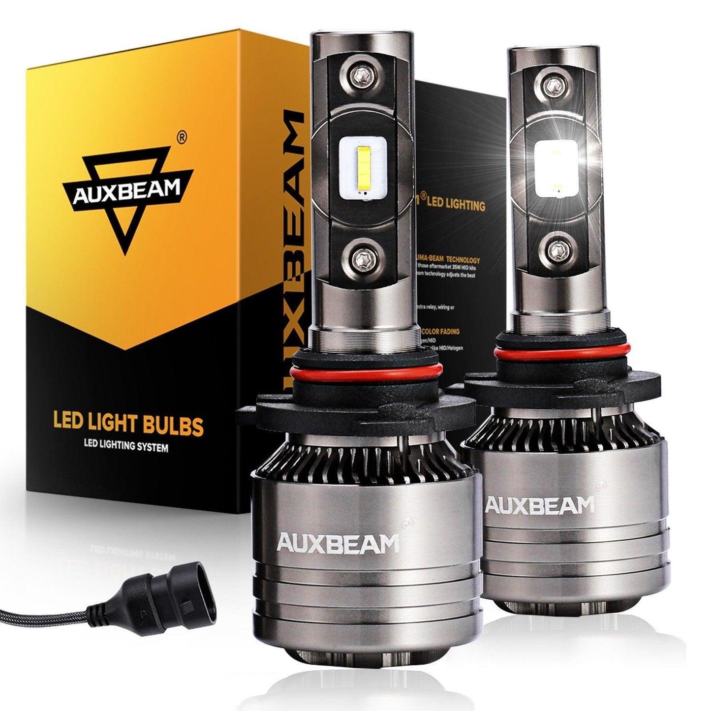 For 2003-2007 GMC SIERRA 1500 2500 3500 HD CLASSIC T1 Series Temperature Control 16000LM LED Light Bulbs High Low Beam Bundle