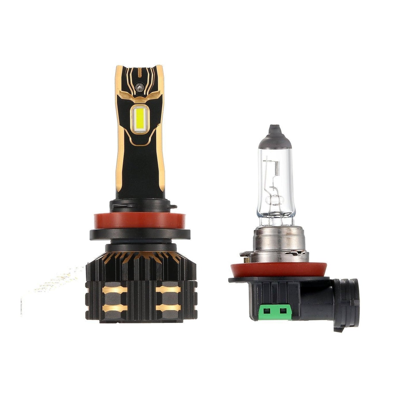 H11+H11 LED Headlight Bulbs 120W 25000LM GX Series Brightest 6500K Cool White | 4 Bulbs