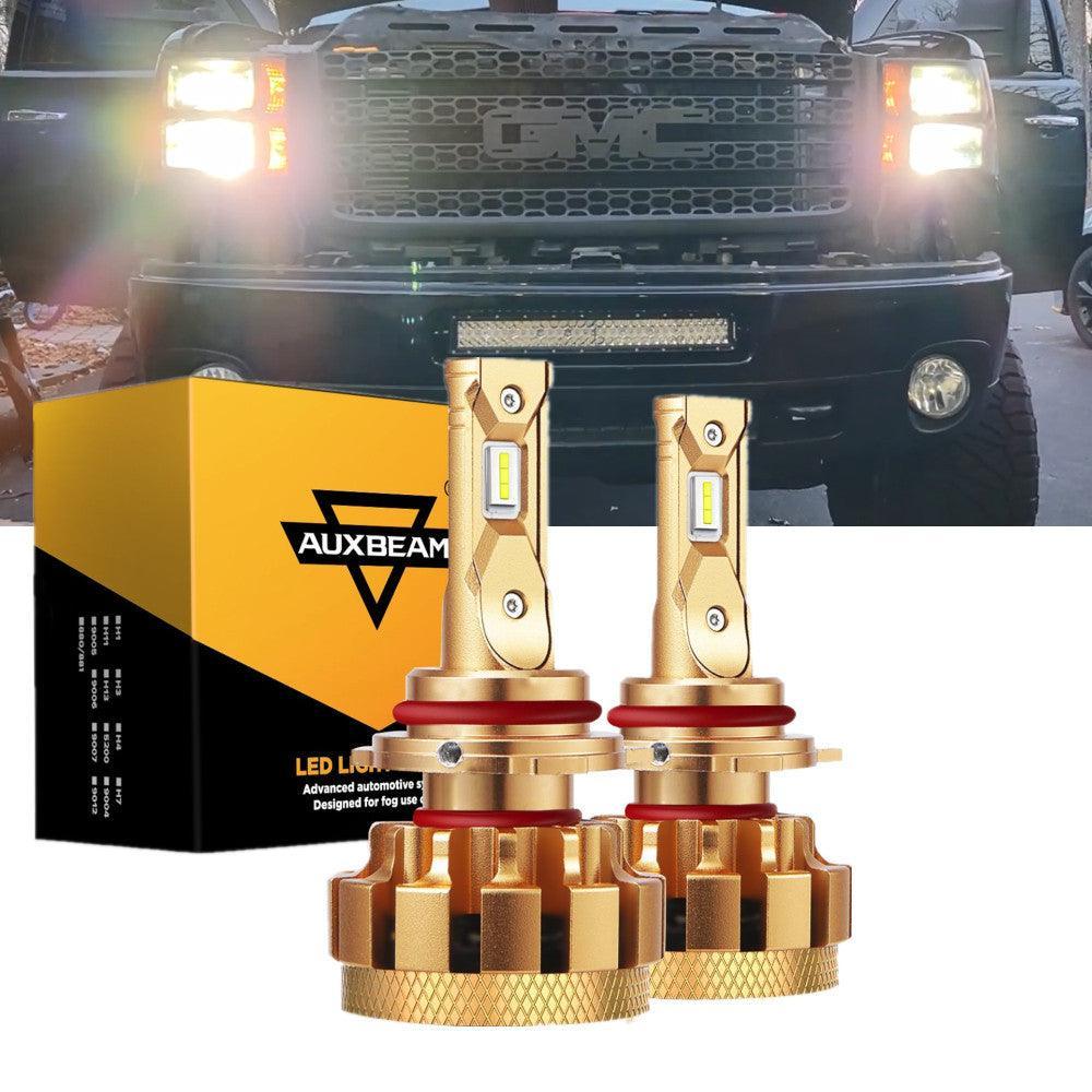 Para GMC Sierra 2500 HD F-16 Plus Series 2007-2014, bombillas LED Canbus integradas de grado automotriz, 14000 lm, paquete de luces altas y bajas.