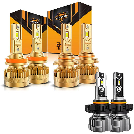 Para 2007-2014 GMC Sierra 1500 2500 3500 HD S3 Pro Series decodificador dual CAN-BUS sin errores 24000LM bombillas LED paquete de haz alto y bajo