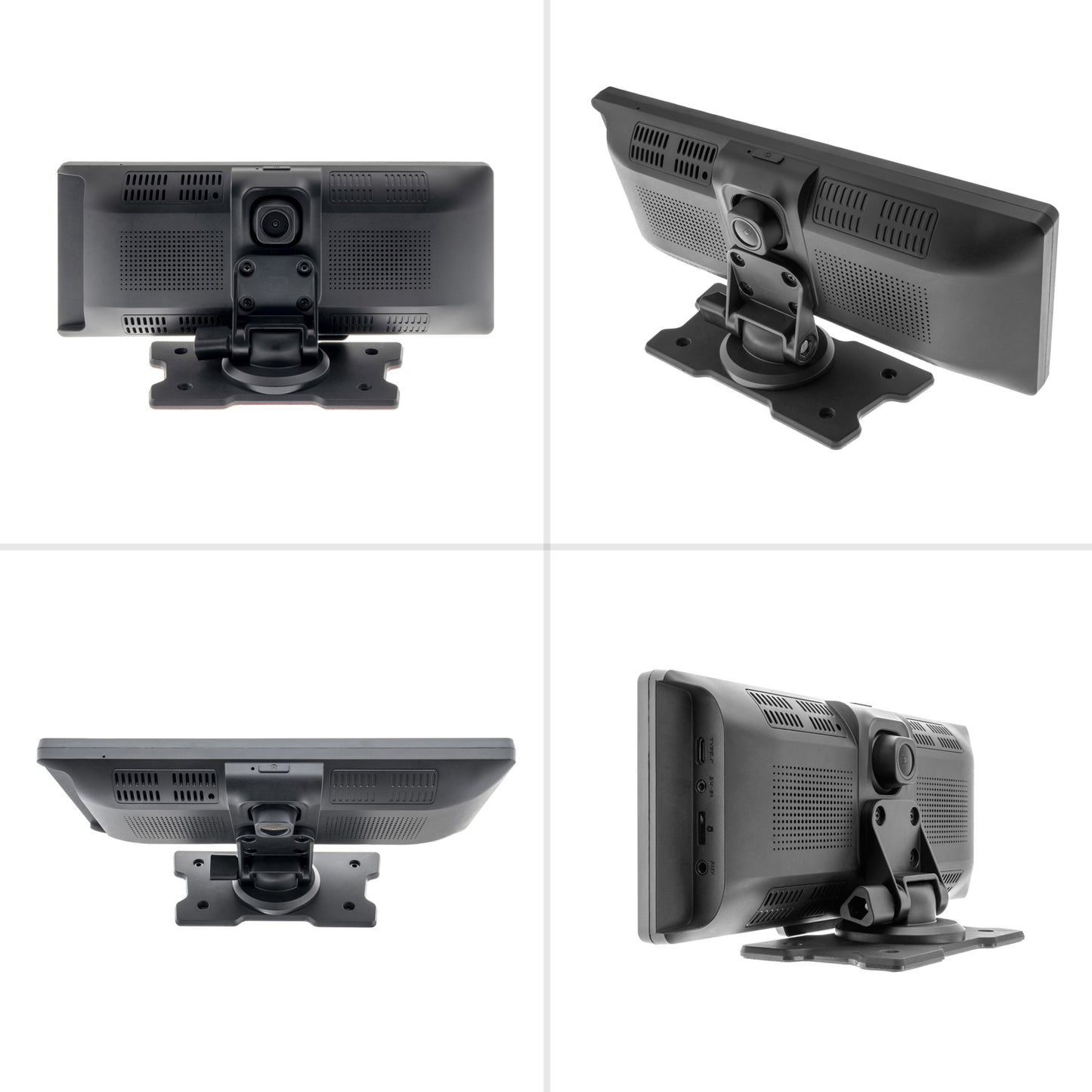 AMPIRE smartphone monitor 25.4cm (10'') with AHD Dashcam and RVC input (AHD)