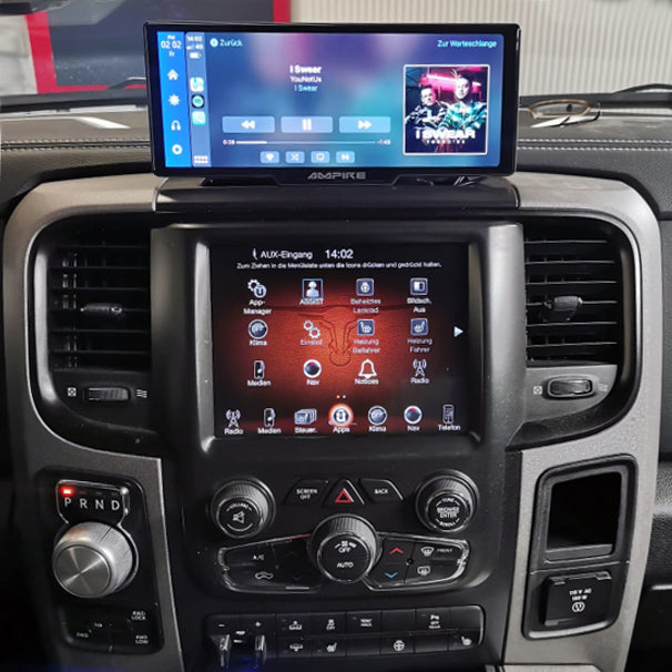 AMPIRE smartphone monitor 25.4cm (10'') with AHD Dashcam and RVC input (AHD)