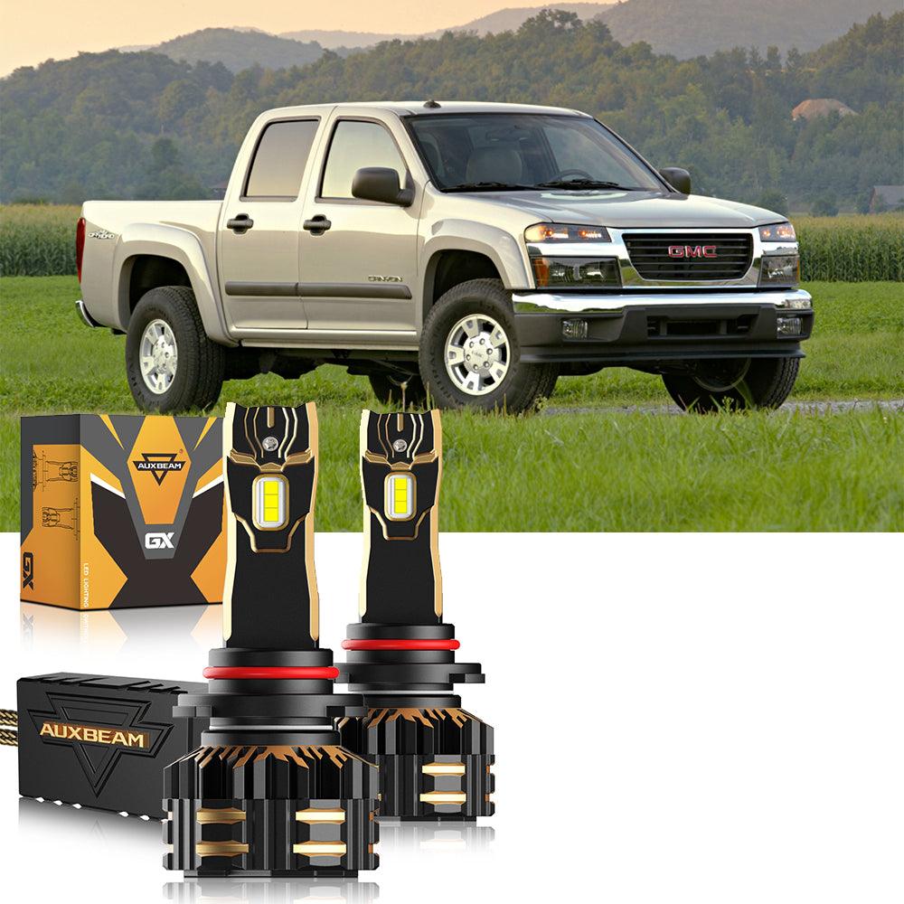 Para GMC Canyon 9005 9006 2004-2012 Paquete de bombillas LED para faros delanteros
