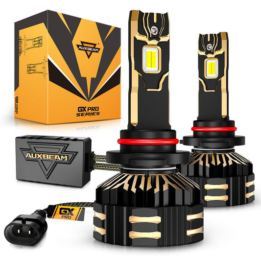 🆕Bombillas LED para faros delanteros 9005/HB3 190W 35000LM Serie GX-PRO 6500K Blanco frío | 2 bombillas
