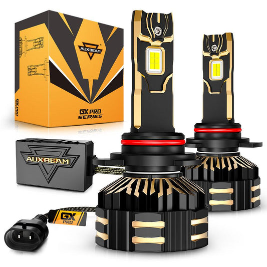 🆕9012/HIR2 Bombillas LED para faros delanteros 190W 35000LM Serie GX-PRO 6500K Blanco frío | 2 bombillas