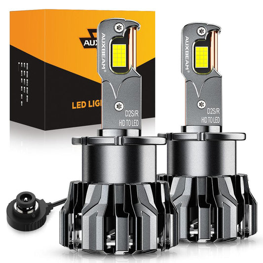 🆕Bombillas LED para faros delanteros D2 D2S D2R 70W 22000LM Serie D-PRO HID Reemplazo 6500K Blanco frío | 2 bombillas