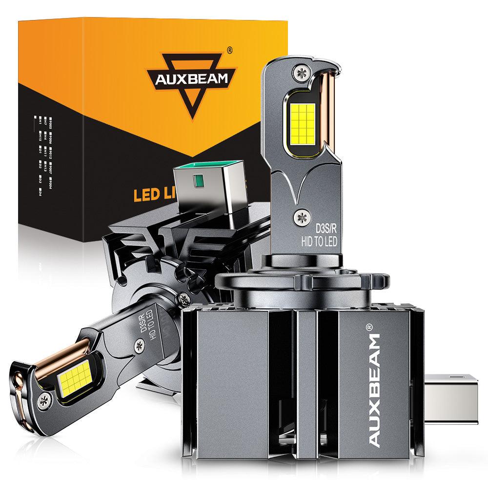 🆕Bombillas LED para faros delanteros D3 D3S D3R 70W 22000LM Serie D-PRO HID Reemplazo 6500K Blanco frío | 2 bombillas
