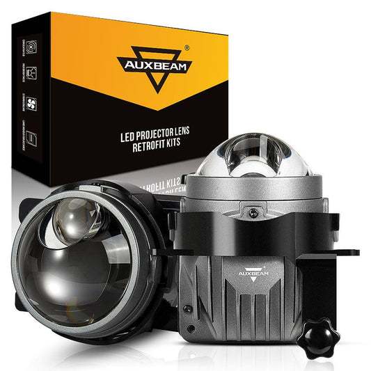 🆕3 Inch 86W Bi-LED Projector Lens Fog Light 6000K Hyperboloid Lens Fog Light With High Beam Auxiliary For Toyota/Honda | 2 PCS/Set