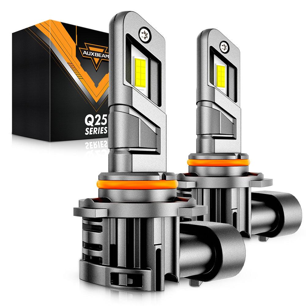 🆕Bombillas LED para faros delanteros de tamaño real 1:1 serie Q25 20000LM 70W 6500K blanco frío