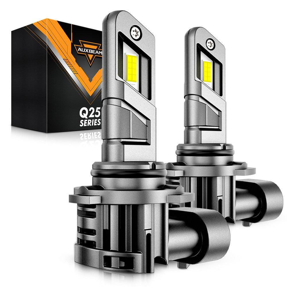 🆕Bombillas LED para faros delanteros de tamaño real 1:1 serie Q25 20000LM 70W 6500K blanco frío