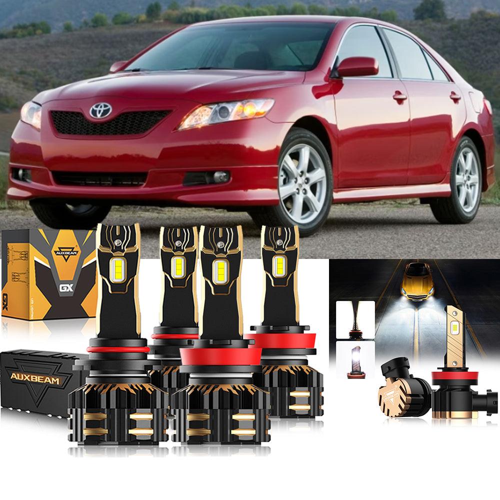 For 2007-2011 Toyota Camry 9005 H11 LED Headlight Bulbs Bundle