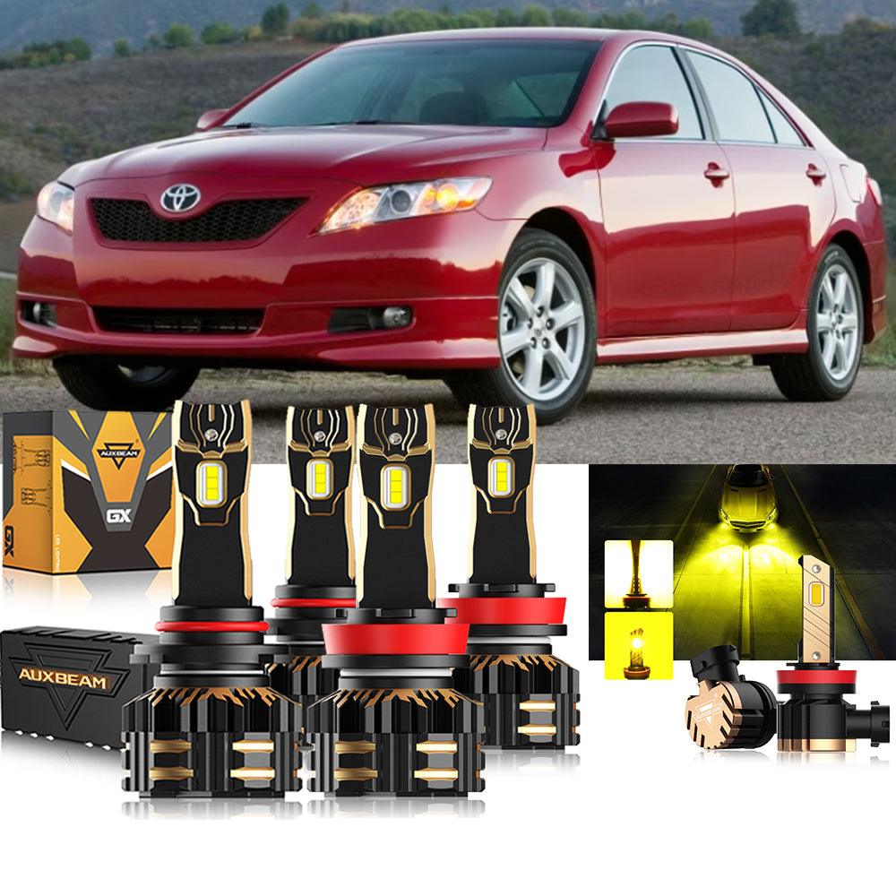 For 2007-2011 Toyota Camry 9005 H11 LED Headlight Bulbs Bundle