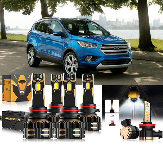 Paquete de bombillas LED para faros delanteros Ford Escape 9005 2018-2019