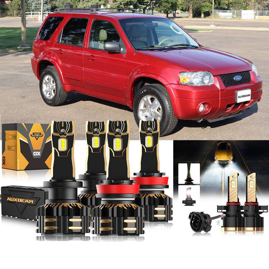 For 2007 Ford Escape H4 LED Headlight Bulbs Bundle