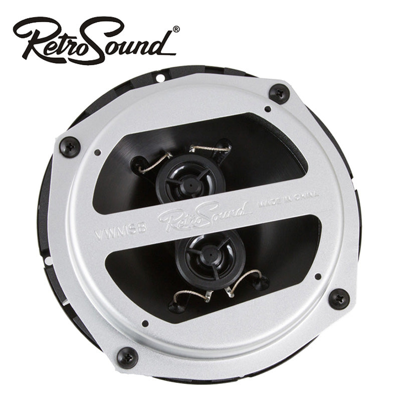 RETROSOUND DVC-Speaker with bracket for 1958-77 VW Beetle dashboard