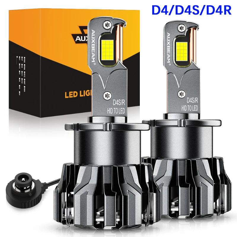 AUXBEAM D-PRO Series 70W High Power 22000LM LED Headlight Bulb for Hid Replacement