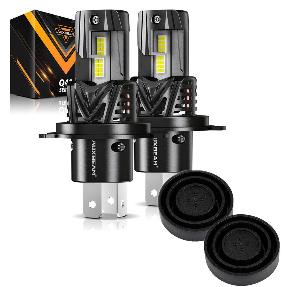 🆕Bombillas LED para faros delanteros H4/9003 Serie Q40 Brillo ultraalto 120W 30000LM 6500K Blanco frío | 2 bombillas