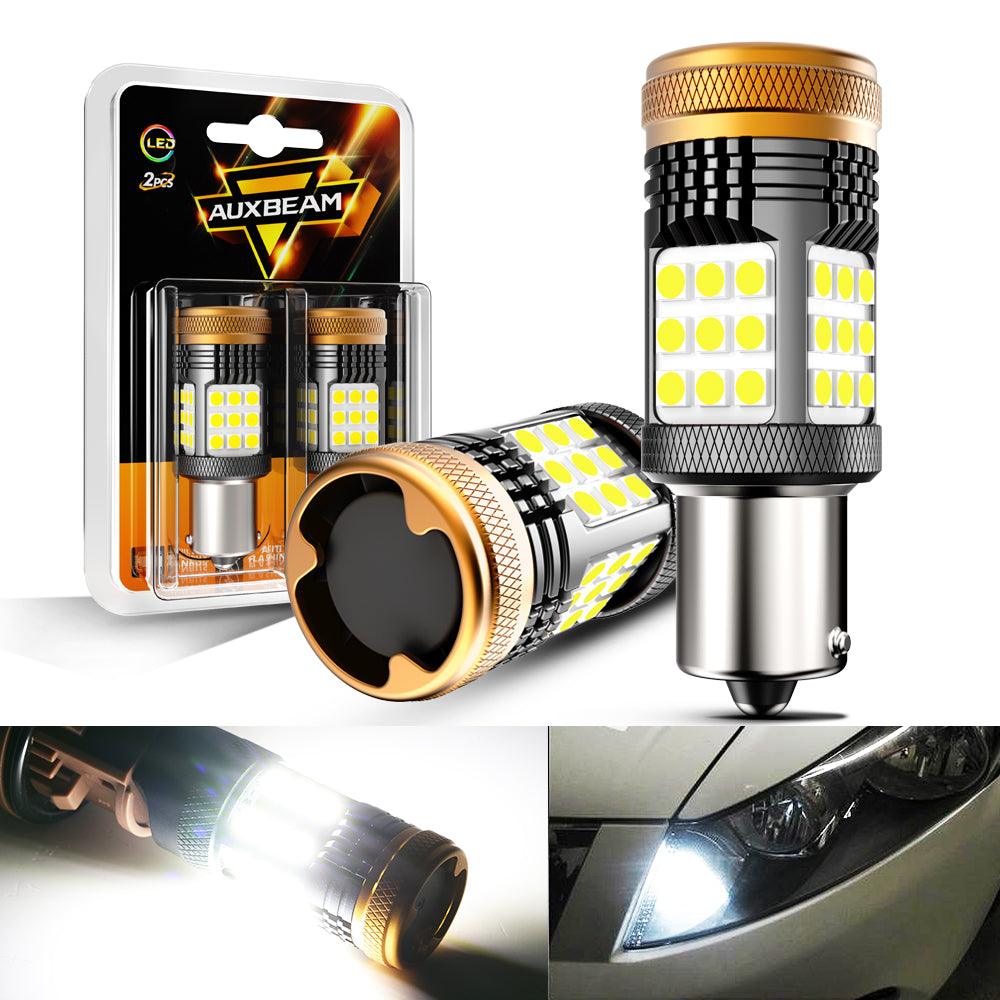 (2pcs/set) π1157 BAY15D 1156 BA15S BAU15S White Amber Red Canbus Error Free No Hyper Flash LED Turn Signal DRL Brake Light Tail Light Reversing Light Bulbs Fan Cooling