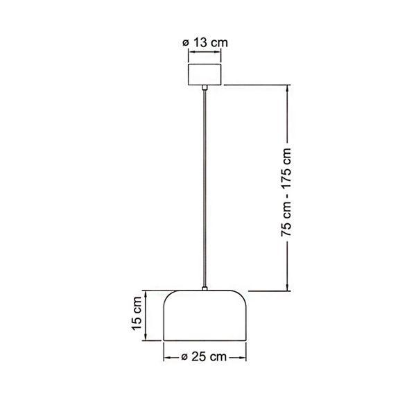 Hanging lamp Airam Urban Ceiling, E27 - SPEED LIGHT
