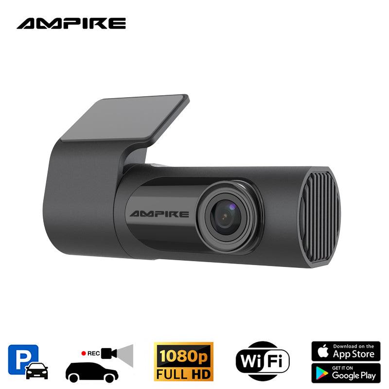 AMPIRE dual dashcam, 2K front camera and AHD rear camera, WLAN and GPS - SPEED LIGHT