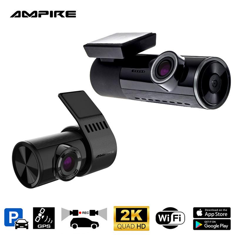 AMPIRE dual dashcam, 2K front camera and AHD rear camera, WLAN and GPS for Mercedes - SPEED LIGHT