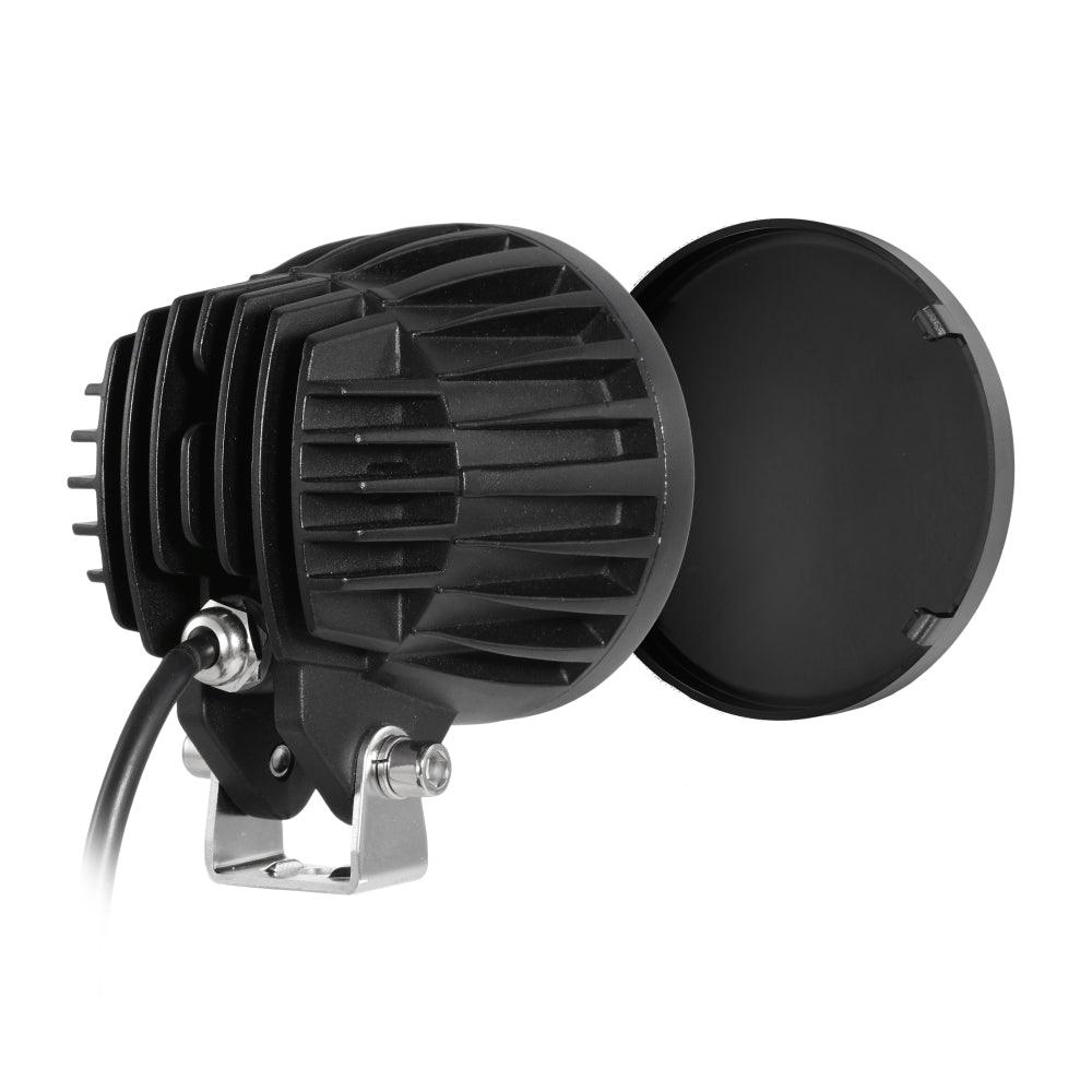 C4 Series | 4 Inch 110W 11000LM LED Pods Offroad LED Driving Lights with Amber DRL